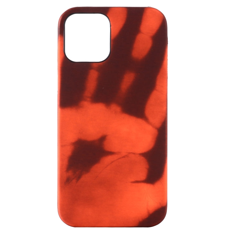 For iPhone 15 Pro Thermal Sensor Discoloration Silicone Phone Case(Black Red) - iPhone 15 Pro Cases by PMC TechLife | Online Shopping South Africa | PMC TechLife