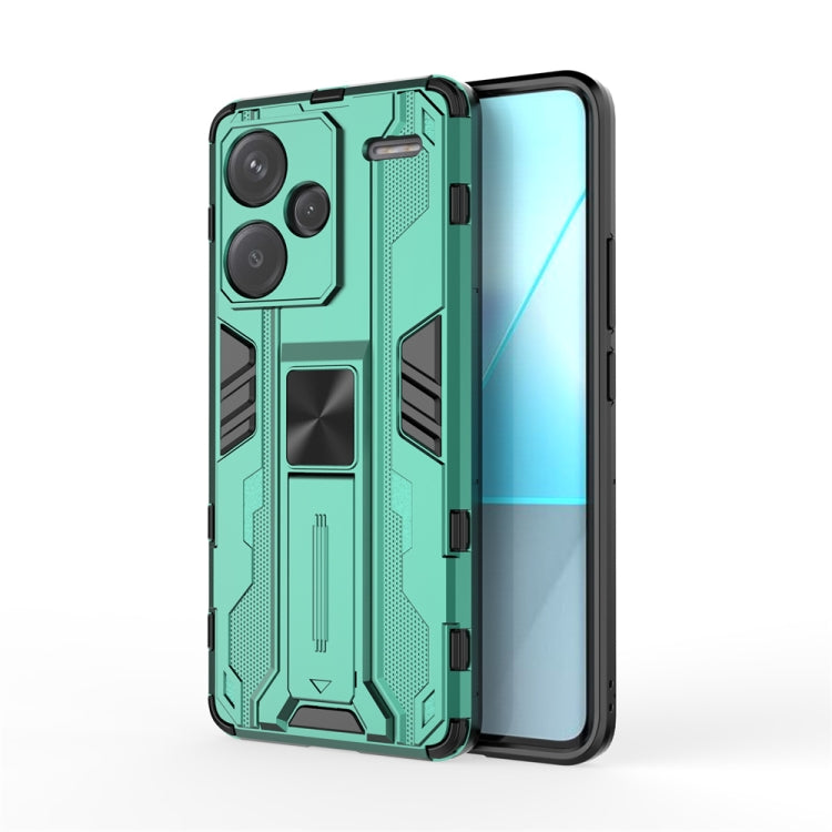For Redmi Note 13 Pro+ Supersonic Armor PC Hybrid TPU Phone Case(Green) - Note 13 Pro+ Cases by PMC TechLife | Online Shopping South Africa | PMC TechLife | Buy Now Pay Later Mobicred