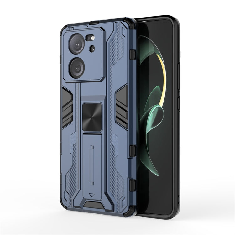 For Xiaomi 13T Pro Supersonic Armor PC Hybrid TPU Phone Case(Blue) - Xiaomi Cases by PMC TechLife | Online Shopping South Africa | PMC TechLife | Buy Now Pay Later Mobicred
