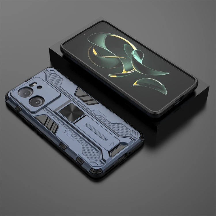 For Xiaomi 13T Pro Supersonic Armor PC Hybrid TPU Phone Case(Blue) - Xiaomi Cases by PMC TechLife | Online Shopping South Africa | PMC TechLife | Buy Now Pay Later Mobicred