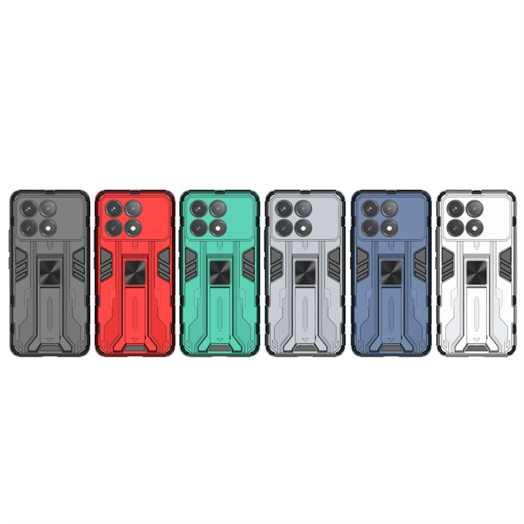 For Redmi K70 Pro Supersonic Armor PC Hybrid TPU Phone Case(Black) - K70 Pro Cases by PMC TechLife | Online Shopping South Africa | PMC TechLife | Buy Now Pay Later Mobicred