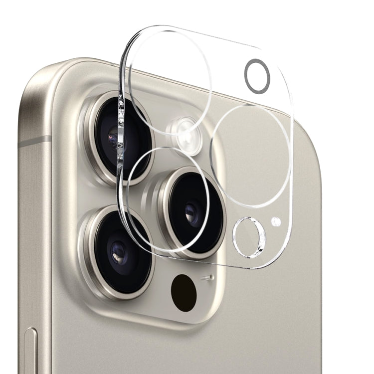 For iPhone 15 Pro NORTHJO 3 in 1 TPU Phone Case with Screen Film and Lens Film(Clear) - free shipping - PMC TechLife - Order now!