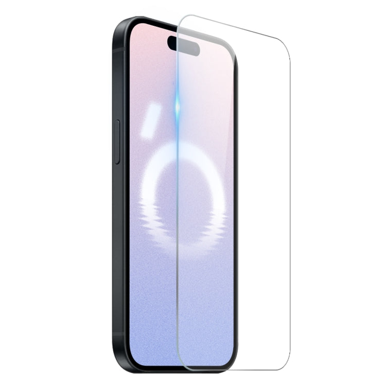 For iPhone 16 NORTHJO 3 in 1 TPU Phone Case with Screen Film and Lens Film(Clear) - iPhone 16 Cases by NORTHJO | Online Shopping South Africa | PMC TechLife | Buy Now Pay Later Mobicred