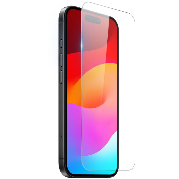 For iPhone 17 NORTHJO 3 in 1 TPU Phone Case with Screen Film and Lens Film(Clear) - iPhone 17 Cases by NORTHJO | Online Shopping South Africa | PMC TechLife | Buy Now Pay Later Mobicred