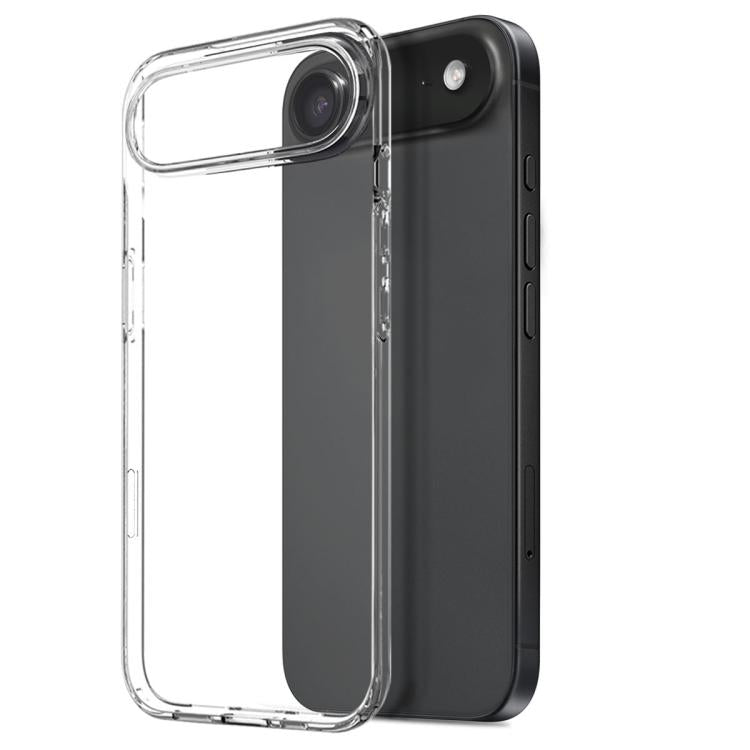 For iPhone 17 Air NORTHJO 3 in 1 TPU Phone Case with Screen Film and Lens Film(Clear) - iPhone 17 Air Cases by NORTHJO | Online Shopping South Africa | PMC TechLife | Buy Now Pay Later Mobicred