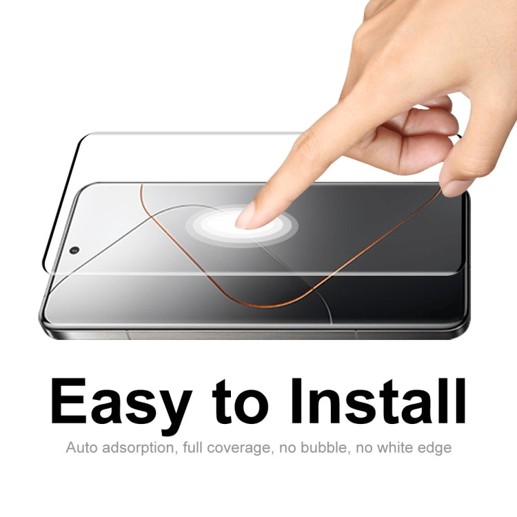 For Xiaomi 14 Pro 5pcs ENKAY Hat-Prince Heat Bending Full Side Glue Tempered Glass Film - free shipping - PMC Jewellery - Order now!