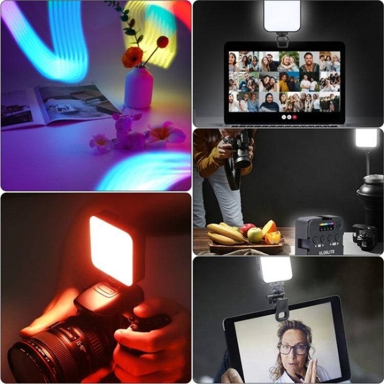 VLOGLITE T64RGB Mini Pocket Beauty Light Portable RGB Fill Light Cell Phone Camera Video Fill Light - free shipping - PMC TechLife - Order now!