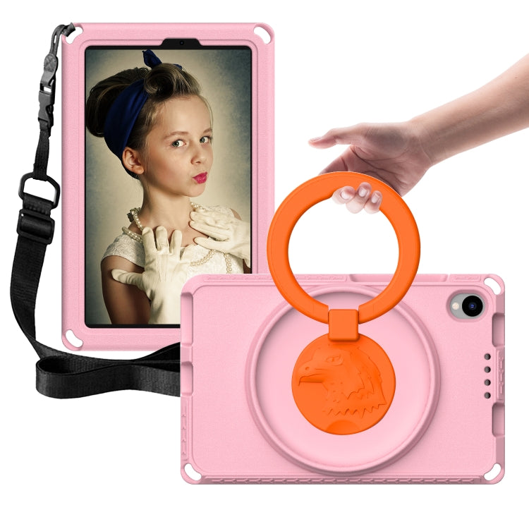For TCL Tab 8 LE / WiFi 2023 EVA Hybrid PC Shockproof Tablet Case with Frame(Pink) - Others by PMC TechLife | Online Shopping South Africa | PMC TechLife | Buy Now Pay Later Mobicred