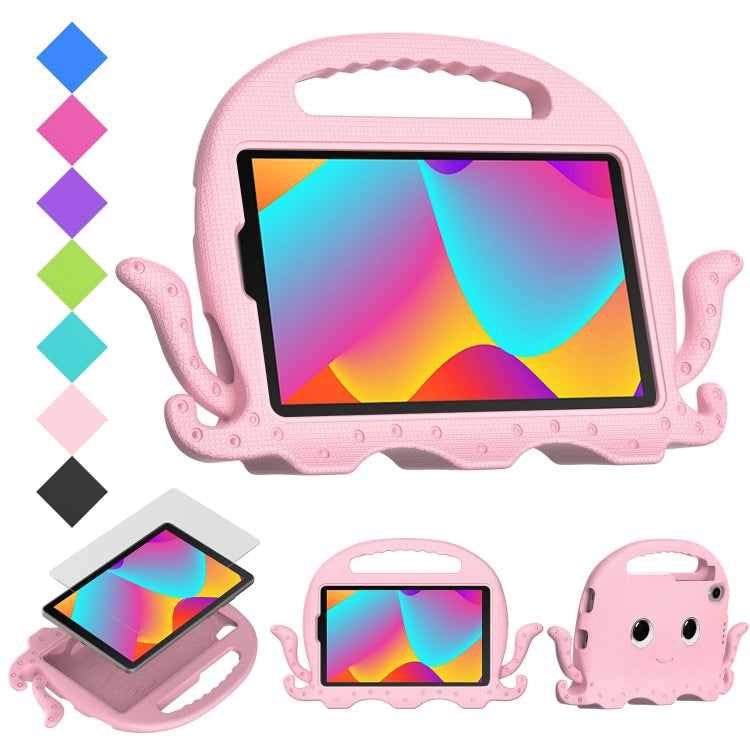 For TCL Tab 8 LE / WiFi 2023 Octopus Style EVA Hybrid PC Shockproof Tablet Case with Strap(Pink) - Others by PMC TechLife | Online Shopping South Africa | PMC TechLife | Buy Now Pay Later Mobicred