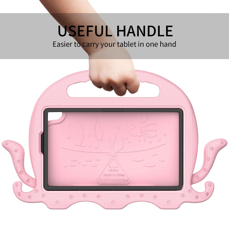For TCL Tab 8 LE / WiFi 2023 Octopus Style EVA Hybrid PC Shockproof Tablet Case with Strap(Pink) - Others by PMC TechLife | Online Shopping South Africa | PMC TechLife | Buy Now Pay Later Mobicred