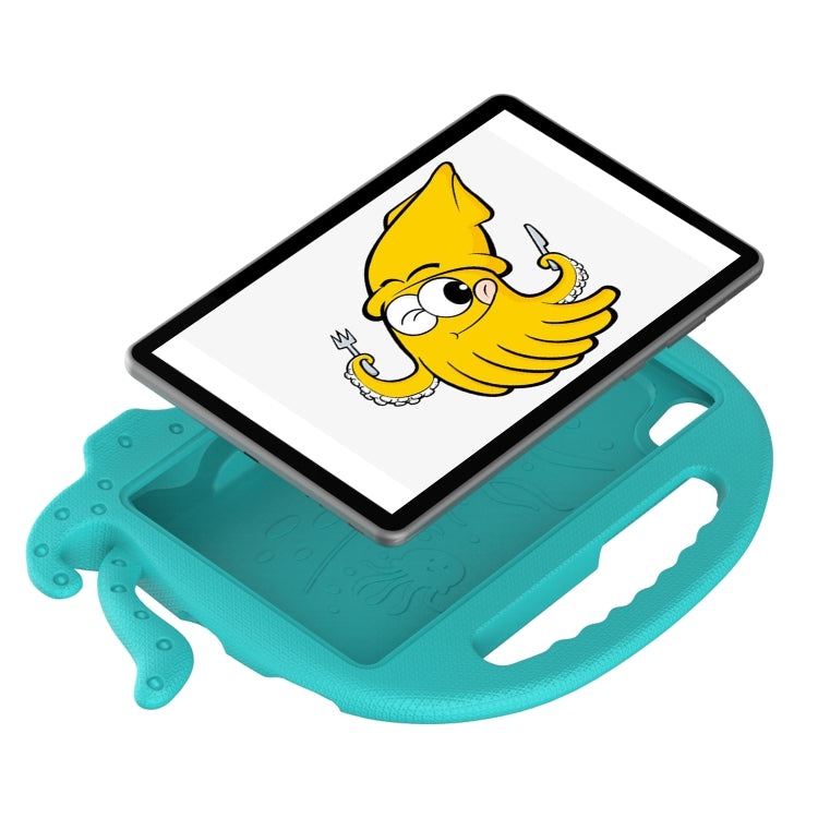 For TCL Tab 8 LE / WiFi 2023 Octopus Style EVA Hybrid PC Shockproof Tablet Case with Strap(Glacial Green) - Others by PMC TechLife | Online Shopping South Africa | PMC TechLife | Buy Now Pay Later Mobicred