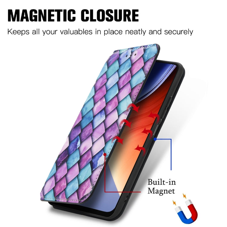 For Blackview  A96 CaseNeo Colorful Magnetic Leather Phone Case(Rhombus Mandala) - More Brand by PMC TechLife | Online Shopping South Africa | PMC TechLife