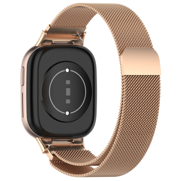 For Honor Watch 4 TMA-L19 Milan Magnetic Steel Mesh Watch Band(Rose Gold) - Watch Bands by PMC TechLife | Online Shopping South Africa | PMC TechLife | Buy Now Pay Later Mobicred