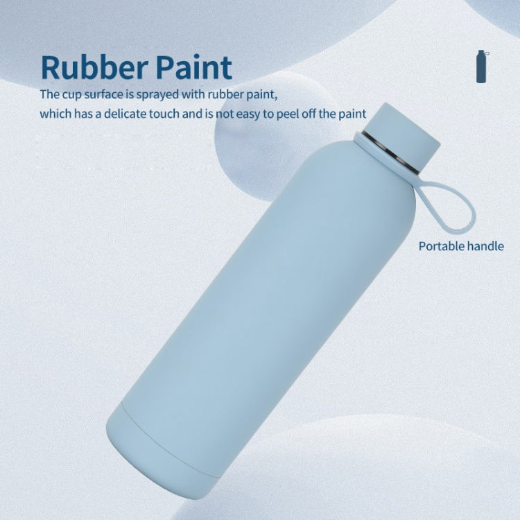 JUNSUNMAY Candy Colored Coating 304 Stainless Steel Water Vacuum Bottle, Capacity:500ml(Light Blue) - Vacuum Thermoses & Cups by JUNSUNMAY | Online Shopping South Africa | PMC TechLife | Buy Now Pay Later Mobicred