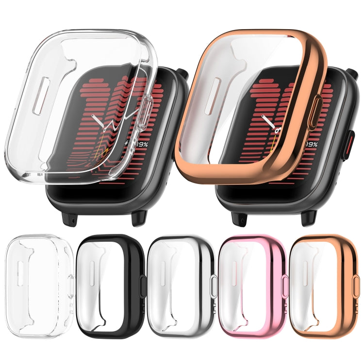 For Amazfit Active A2211 TPU All-Inclusive Watch Protective Case(Sliver) - Watch Cases by PMC TechLife | Online Shopping South Africa | PMC TechLife