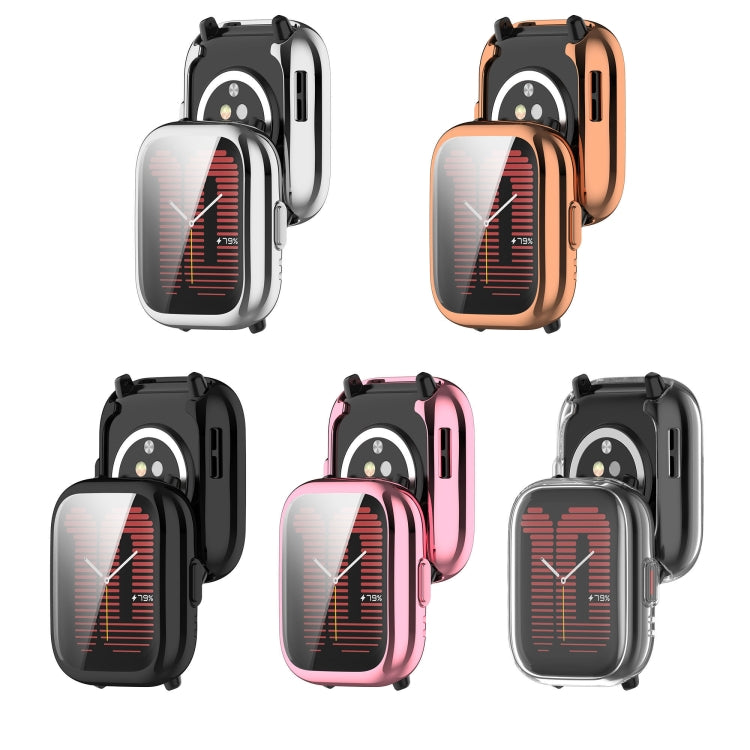 For Amazfit Active A2211 TPU All-Inclusive Watch Protective Case(Black) - Watch Cases by PMC TechLife | Online Shopping South Africa | PMC TechLife