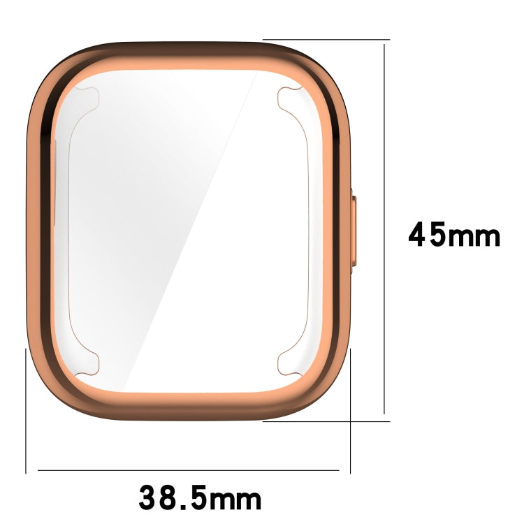 For Amazfit Active A2211 TPU All-Inclusive Watch Protective Case(Rose Gold) - Watch Cases by PMC TechLife | Online Shopping South Africa | PMC TechLife