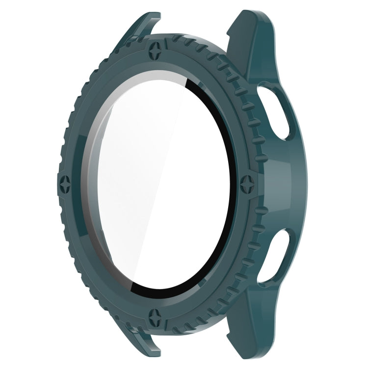 For Xiaomi Watch S3 PC + Tempered Film Integrated Watch Protective Case(Green) - Watch Cases by PMC TechLife | Online Shopping South Africa | PMC TechLife | Buy Now Pay Later Mobicred