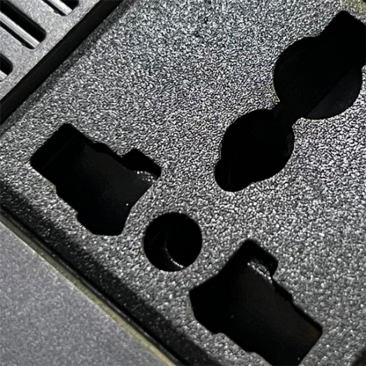 With LED Digital Display Car Power Inverter 150W Power Socket 2Type-C+2USB Car Charger - Car Charger by PMC TechLife | Online Shopping South Africa | PMC TechLife | Buy Now Pay Later Mobicred