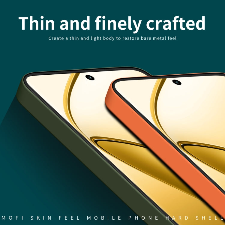 For Realme 12 Pro / 12 Pro+ MOFI Qin Series Skin Feel All-inclusive PC Phone Case(Green) - Realme Cases by MOFI | Online Shopping South Africa | PMC TechLife