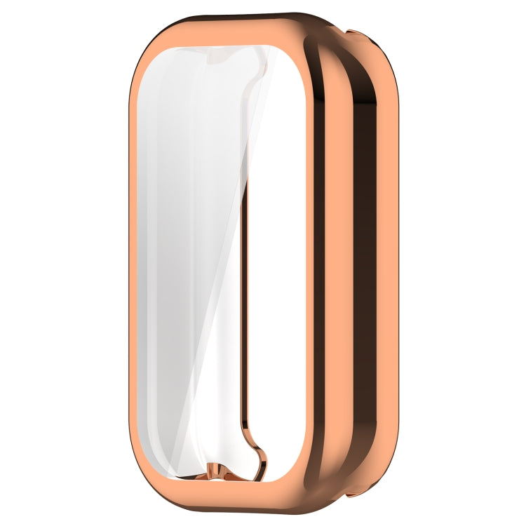 For Redmi Band 2 Full Package TPU Electroplated Watch Protective Case(Rose Gold) - Watch Cases by PMC TechLife | Online Shopping South Africa | PMC TechLife | Buy Now Pay Later Mobicred