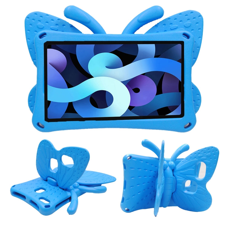 For Samsung Galaxy Tab A9 8.7 X110/X115 Butterfly Bracket Kids EVA Shockproof Tablet Case(Blue) - Galaxy Tab A9 by PMC TechLife | Online Shopping South Africa | PMC TechLife