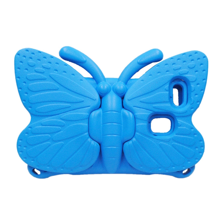 For Samsung Galaxy Tab A9 8.7 X110/X115 Butterfly Bracket Kids EVA Shockproof Tablet Case(Blue) - Galaxy Tab A9 by PMC TechLife | Online Shopping South Africa | PMC TechLife