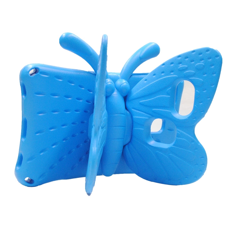 For Samsung Galaxy Tab A9 8.7 X110/X115 Butterfly Bracket Kids EVA Shockproof Tablet Case(Blue) - Galaxy Tab A9 by PMC TechLife | Online Shopping South Africa | PMC TechLife