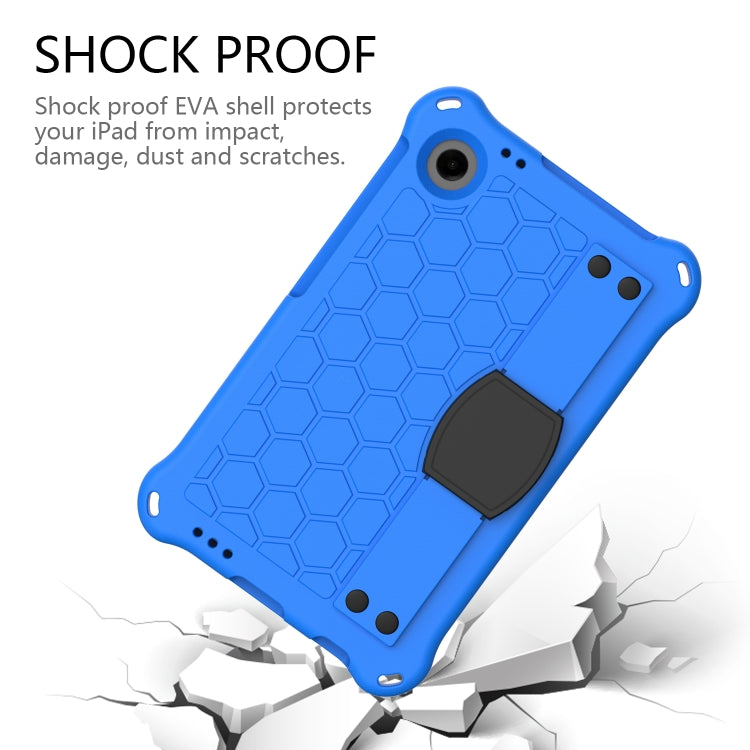For Blackview Tab 60 8.7 2023 Honeycomb EVA Hybrid PC Tablet Case with Strap(Blue+Black) - Others by PMC TechLife | Online Shopping South Africa | PMC TechLife