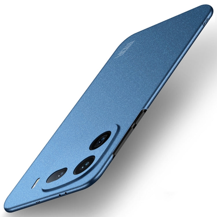 For vivo iQOO 12 Pro MOFI Fandun Series Frosted PC Ultra-thin All-inclusive Phone Case(Blue) - vivo Cases by MOFI | Online Shopping South Africa | PMC TechLife | Buy Now Pay Later Mobicred