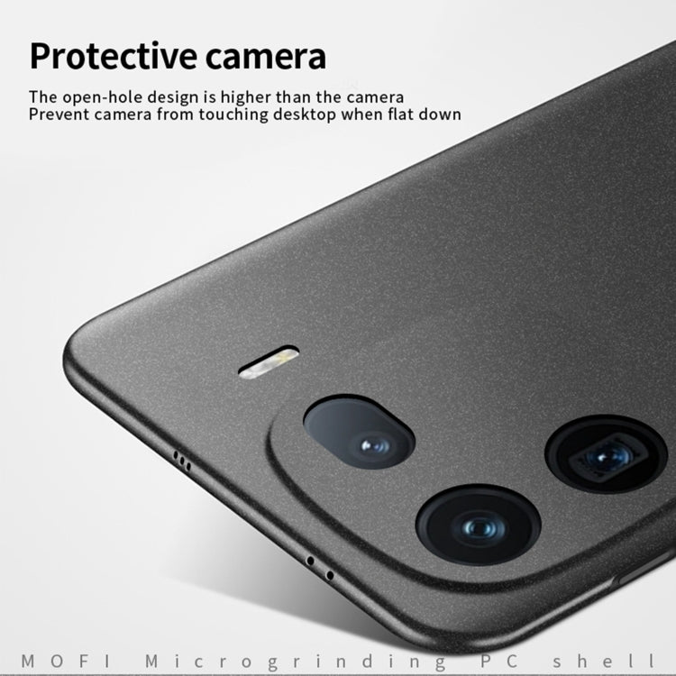 For vivo iQOO 12 Pro MOFI Fandun Series Frosted PC Ultra-thin All-inclusive Phone Case(Red) - vivo Cases by MOFI | Online Shopping South Africa | PMC TechLife | Buy Now Pay Later Mobicred