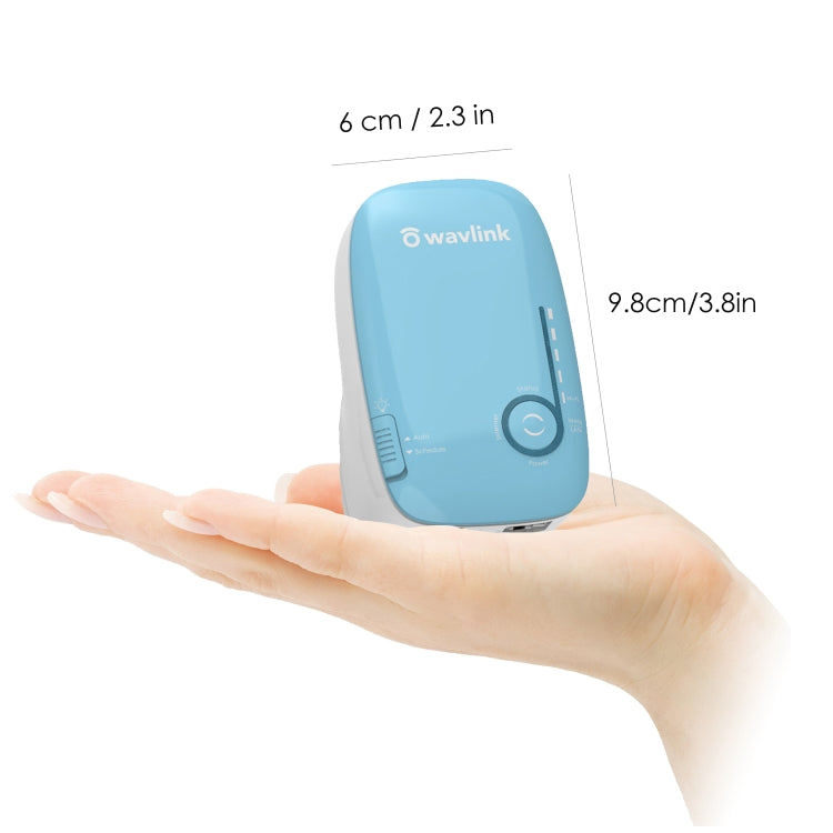 WAVLINK WN576K1 AC1200 Household WiFi Router Network Extender Dual Band Wireless Repeater, Plug:UK Plug (Blue) - free shipping - PMC Jewellery - Order now!