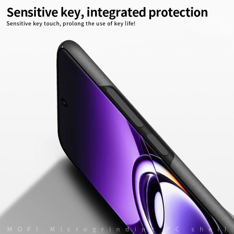 For OPPO Find X7 Ultra MOFI Fandun Series Frosted PC Ultra-thin All-inclusive Phone Case(Gray) - Find X7 Ultra Cases by MOFI | Online Shopping South Africa | PMC TechLife