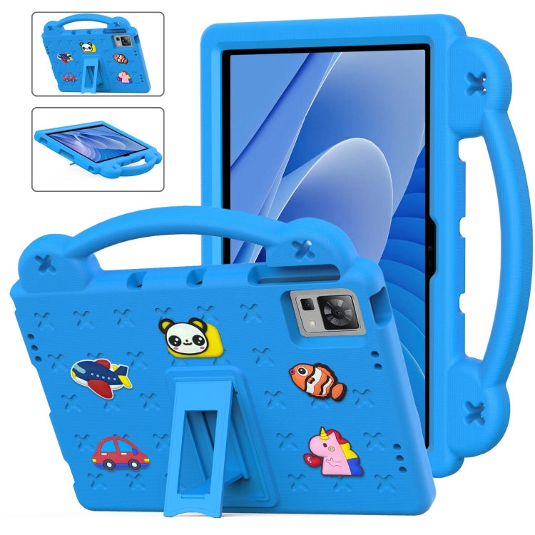For DOOGEE T30 Pro 11 2023 Handle Kickstand Children EVA Shockproof Tablet Case(Sky Blue) - Others by PMC TechLife | Online Shopping South Africa | PMC TechLife | Buy Now Pay Later Mobicred
