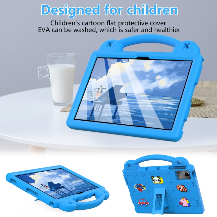 For Huawei MetePad 11 2023 / 2021 Handle Kickstand Children EVA Shockproof Tablet Case(Sky Blue) - Huawei by PMC TechLife | Online Shopping South Africa | PMC TechLife | Buy Now Pay Later Mobicred