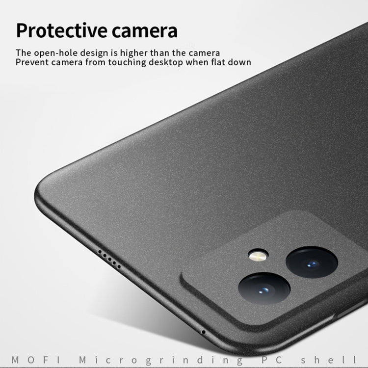 For Honor 100 MOFI Fandun Series Frosted PC Ultra-thin All-inclusive Phone Case(Black) - Honor Cases by MOFI | Online Shopping South Africa | PMC TechLife | Buy Now Pay Later Mobicred