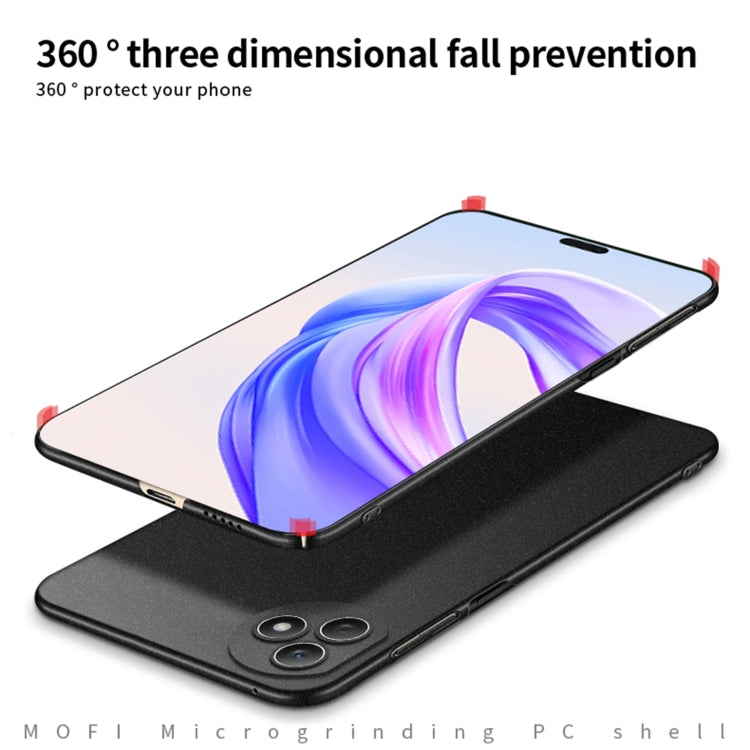 For Honor X50i+ / X50i Pro MOFI Fandun Series Frosted PC Ultra-thin All-inclusive Phone Case(Blue) - Honor Cases by MOFI | Online Shopping South Africa | PMC TechLife | Buy Now Pay Later Mobicred