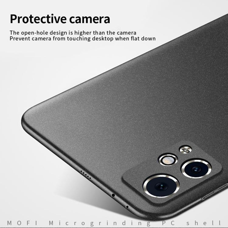 For Honor 90 GT MOFI Fandun Series Frosted PC Ultra-thin All-inclusive Phone Case(Black) - Honor Cases by MOFI | Online Shopping South Africa | PMC TechLife | Buy Now Pay Later Mobicred