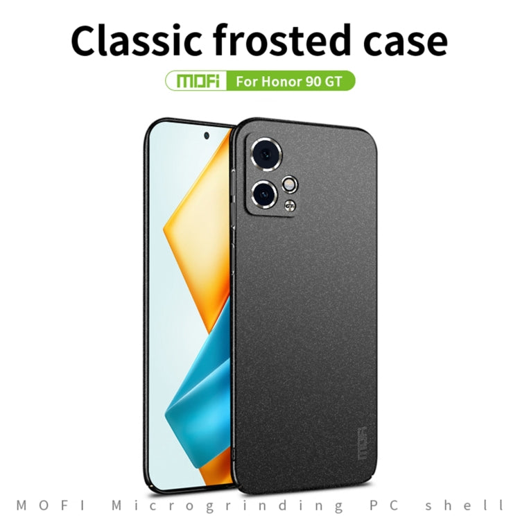 For Honor 90 GT MOFI Fandun Series Frosted PC Ultra-thin All-inclusive Phone Case(Red) - Honor Cases by MOFI | Online Shopping South Africa | PMC TechLife | Buy Now Pay Later Mobicred
