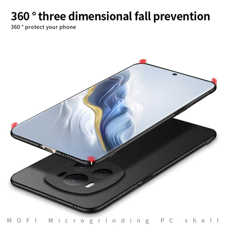 For Honor Magic6 MOFI Fandun Series Frosted PC Ultra-thin All-inclusive Phone Case(Black) - Honor Cases by MOFI | Online Shopping South Africa | PMC TechLife | Buy Now Pay Later Mobicred