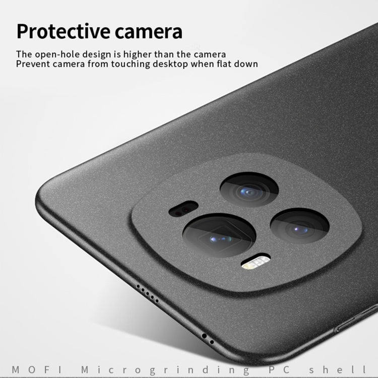 For Honor Magic6 MOFI Fandun Series Frosted PC Ultra-thin All-inclusive Phone Case(Black) - Honor Cases by MOFI | Online Shopping South Africa | PMC TechLife | Buy Now Pay Later Mobicred