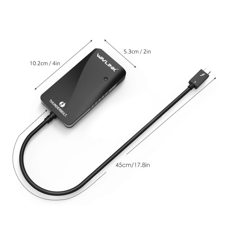 WAVLINK WL-UTA01H Type-C Thunderbolt 3 to Dual HDMI Multi-Screen Extender Splitter Adapter - free shipping - PMC Jewellery - Order now!