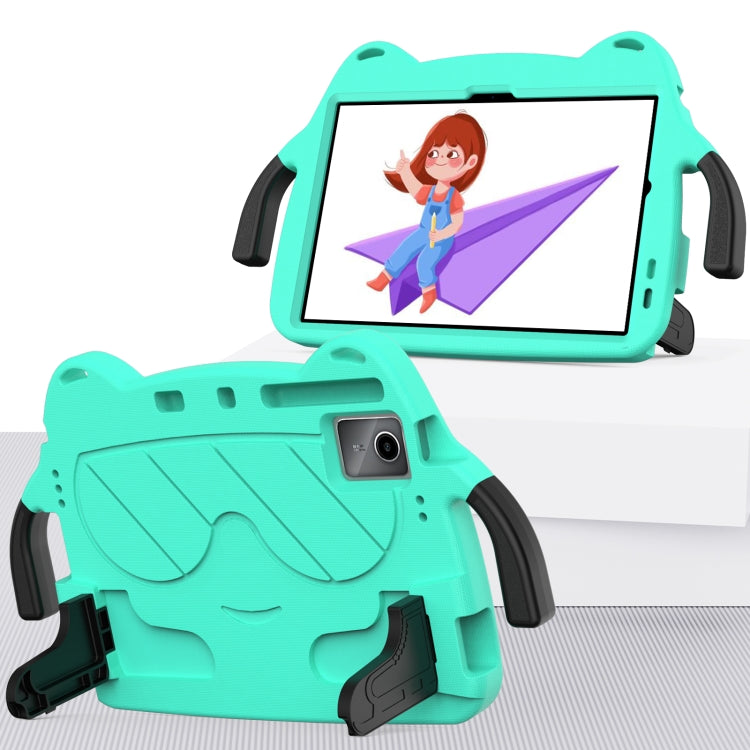 For Lenovo Xiaoxin Pad 2024/Tab M11 Ice Baby EVA Shockproof Hard PC Tablet Case(Mint Green+Black) - Lenovo by PMC TechLife | Online Shopping South Africa | PMC TechLife | Buy Now Pay Later Mobicred