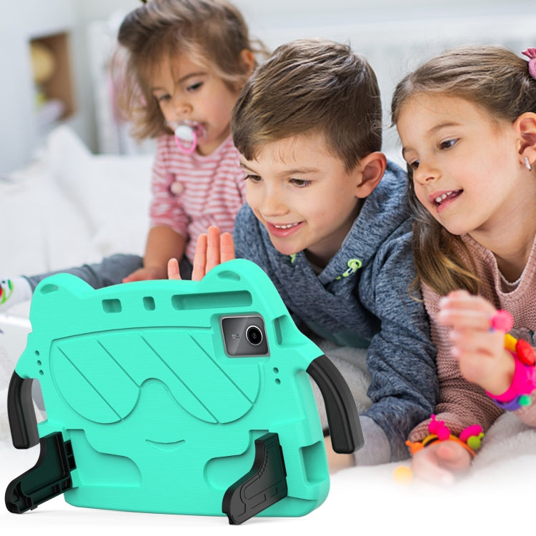For Lenovo Xiaoxin Pad 2024/Tab M11 Ice Baby EVA Shockproof Hard PC Tablet Case(Mint Green+Black) - Lenovo by PMC TechLife | Online Shopping South Africa | PMC TechLife | Buy Now Pay Later Mobicred