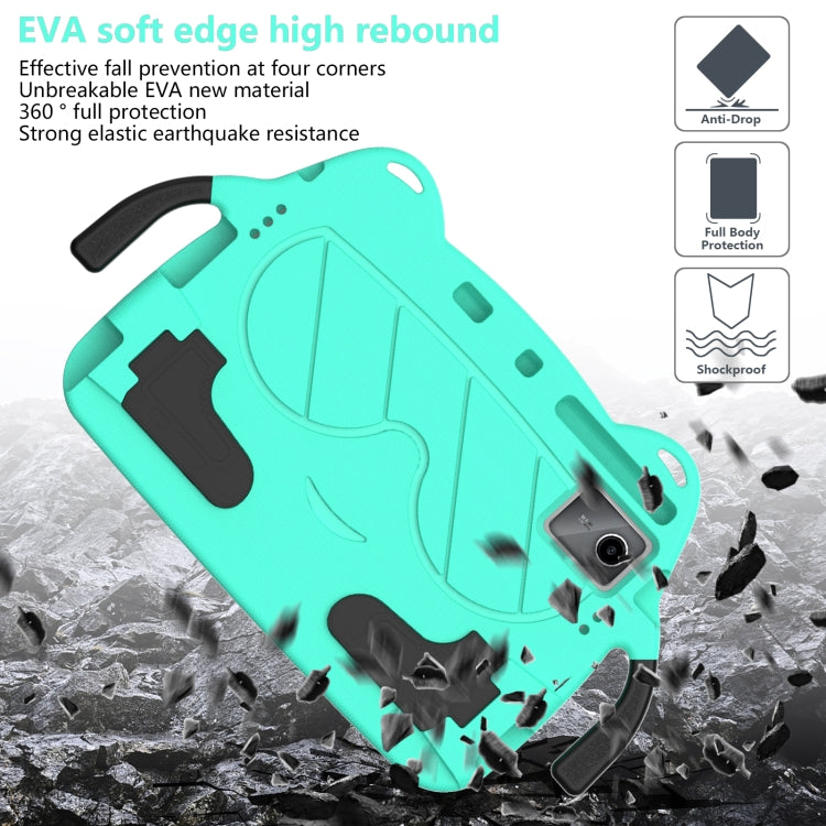 For Lenovo Xiaoxin Pad 2024/Tab M11 Ice Baby EVA Shockproof Hard PC Tablet Case(Mint Green+Black) - Lenovo by PMC TechLife | Online Shopping South Africa | PMC TechLife | Buy Now Pay Later Mobicred