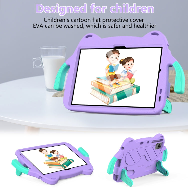 For TCL Tab 11 9466x3 Ice Baby EVA Shockproof Hard PC Tablet Case(Light Purple+Mint Green) - Others by PMC TechLife | Online Shopping South Africa | PMC TechLife | Buy Now Pay Later Mobicred