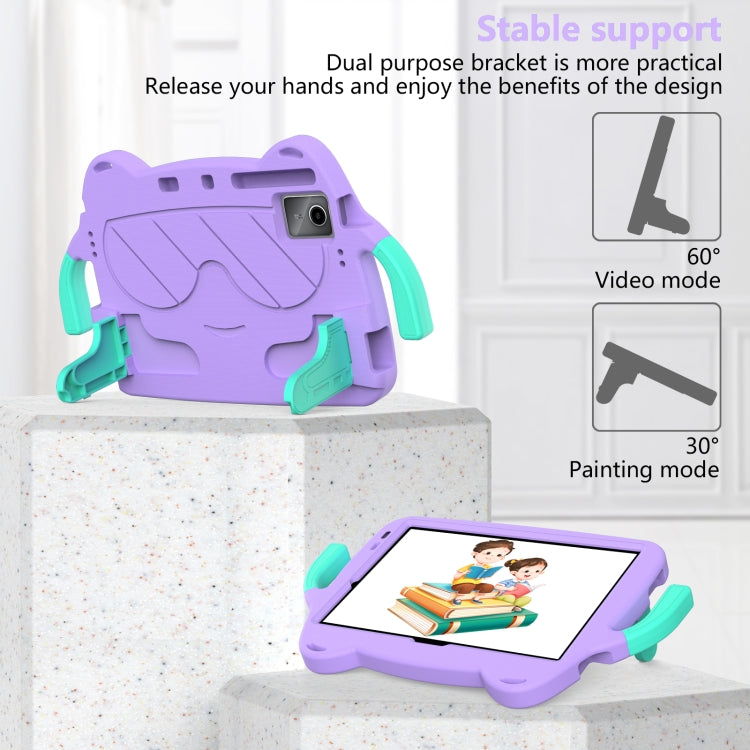 For Huawei MatePad 11 2023/2021 Ice Baby EVA Shockproof Hard PC Tablet Case(Light Purple+Mint Green) - Huawei by PMC TechLife | Online Shopping South Africa | PMC TechLife | Buy Now Pay Later Mobicred