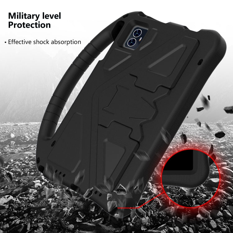 For Teclast M50 HD 10.1 / M50 Pro EVA Shockproof Tablet Case with Holder(Black) - Others by PMC TechLife | Online Shopping South Africa | PMC TechLife | Buy Now Pay Later Mobicred