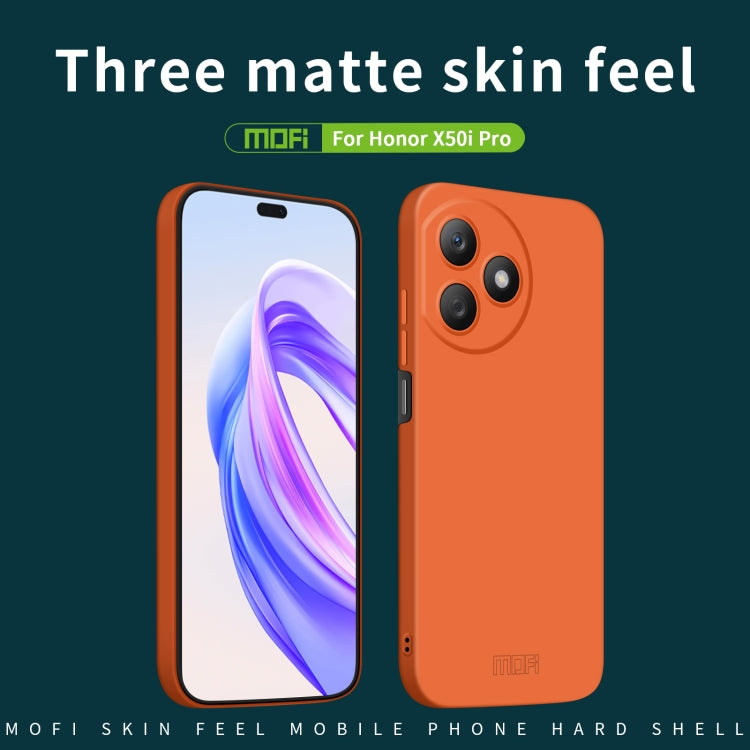 For Honor X50i Pro MOFI Qin Series Skin Feel All-inclusive PC Phone Case(Blue) - Honor Cases by MOFI | Online Shopping South Africa | PMC TechLife