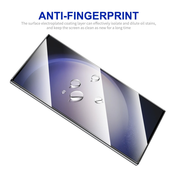 For Samsung Galaxy S24 Ultra 5G 10pcs ENKAY Hat-Prince 0.18mm High Aluminum-silicon Tempered Glass Film, Support Ultrasonic Fingerprint Unclock - free shipping - PMC Jewellery - Order now!